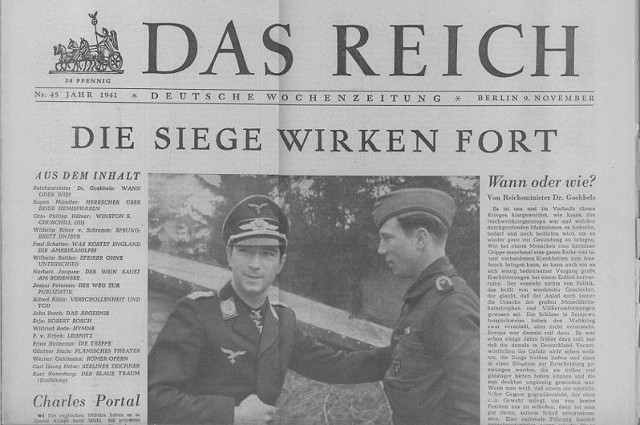 Et nummer av Das Reich fra 1941.