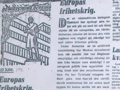 Aftonbladet den 22. juni 1941.