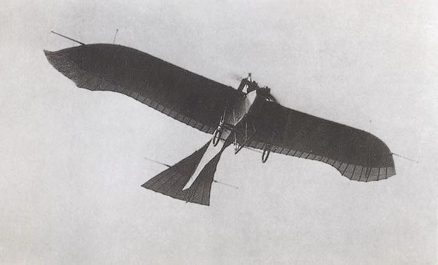 Etrich Taube – flytypen som ble brukt av Giulio Gavotti.