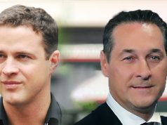 Johann Gudenus og Heinz-Christian Strache (FPÖ)