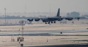 Illustrasjonsbilde: Et B-52 lander i Qatar.