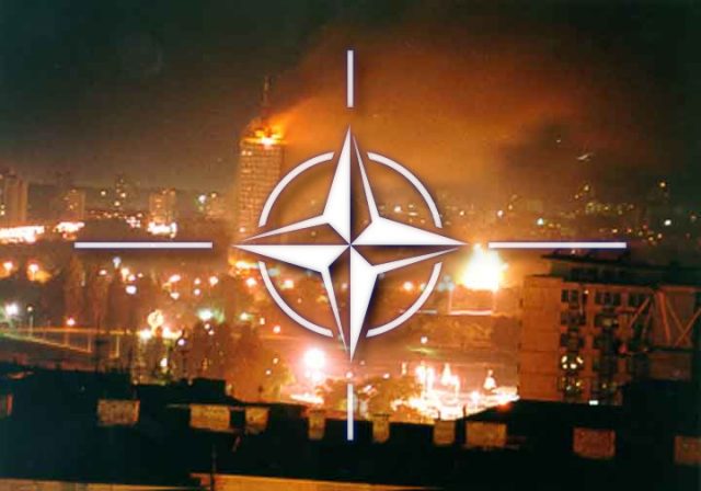 NATO terrorbombet sivile i Jugoslavia.