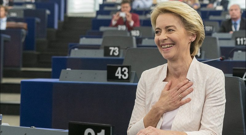 Ursula von der leyen.